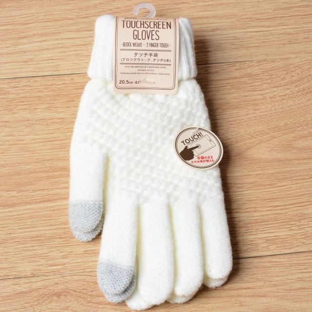 Cashmere wool Knitted Gloves