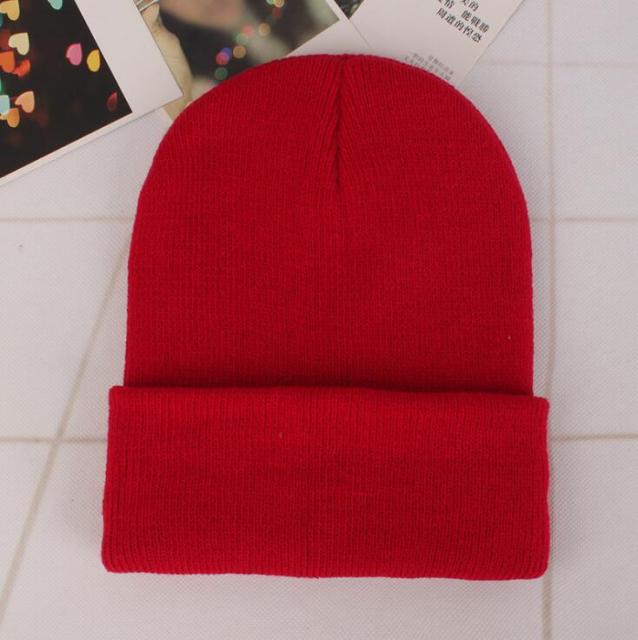 New Beanies Knitted Solid Cool Hat